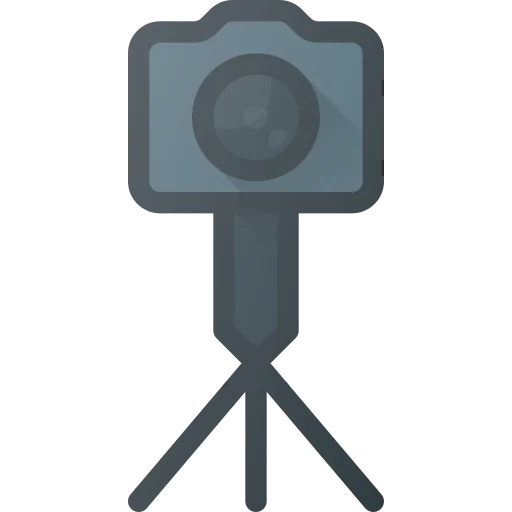 Camera stand icon