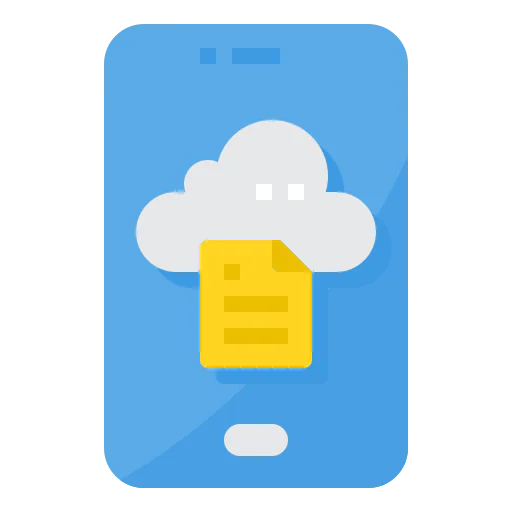 Cloud computing icon