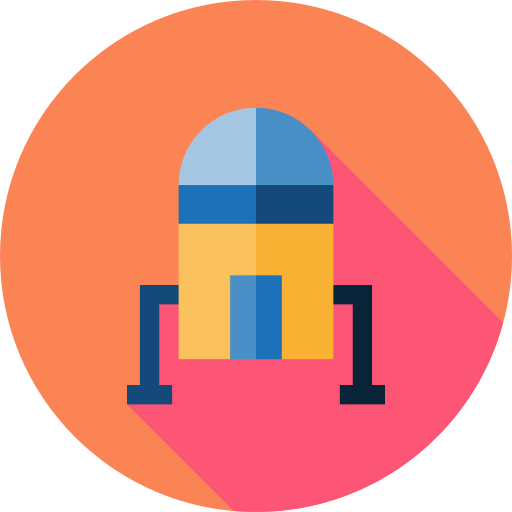 Space capsule icon