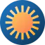 Sun icon 64x64