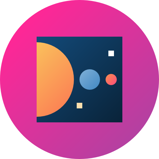 Solar system icon