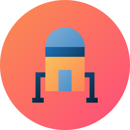 Space capsule icon