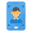 Face detection ícone 64x64