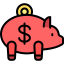 Piggy bank icon 64x64