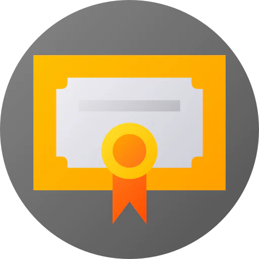 Certificate icon