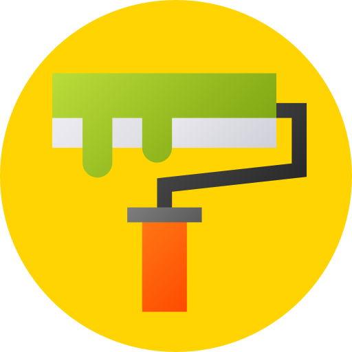 Paint roller icon