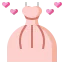 Wedding dress icon 64x64