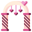 Wedding arch icon 64x64