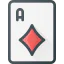 Ace of diamonds Symbol 64x64