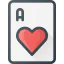 Ace of hearts icon 64x64