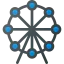 Ferris wheel icon 64x64