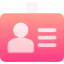 Id card icon 64x64