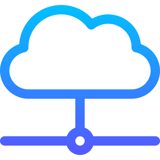 Cloud storage icon