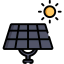 Solar panel icon 64x64