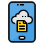 Cloud computing icon 64x64