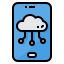 Cloud computing icon 64x64