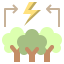 Green energy icon 64x64