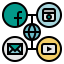 Social media icon 64x64