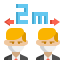 Measure distance icon 64x64