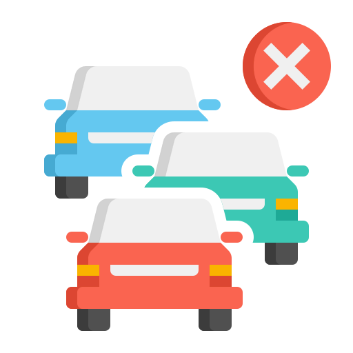 Avoid crowds icon