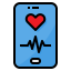 Heart rate icon 64x64