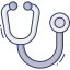 Doctors stethoscope 图标 64x64