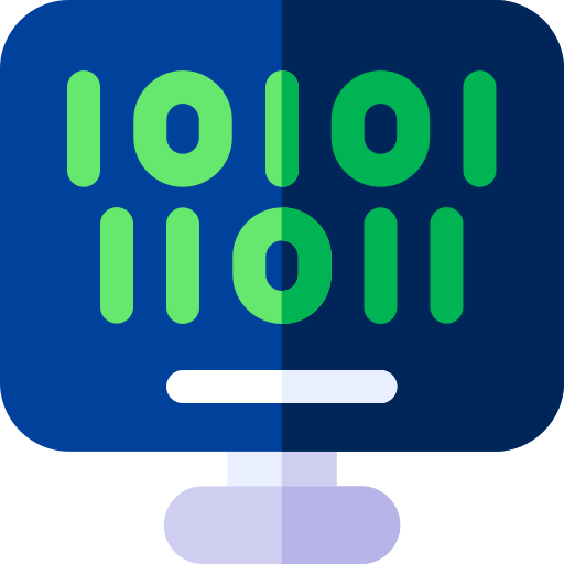 Binary code icon