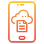 Cloud computing アイコン 64x64