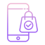 Shopping bag icon 64x64