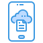 Cloud computing アイコン 64x64