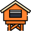 Beach hut アイコン 64x64