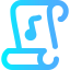 Music sheet icon 64x64