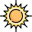 Sun icon 64x64