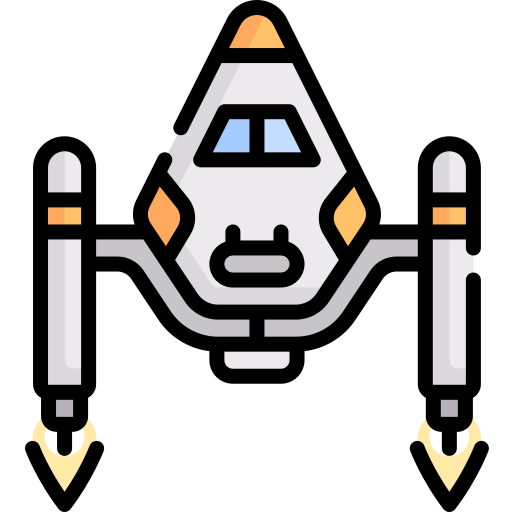 Space capsule icon