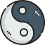 Yin yang icon 64x64
