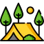 Camping icon 64x64