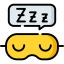 Sleeping mask ícono 64x64