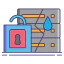 Data leak icon 64x64