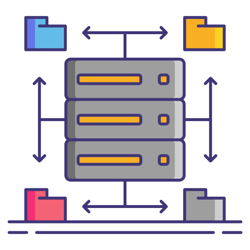 Data sharing icon