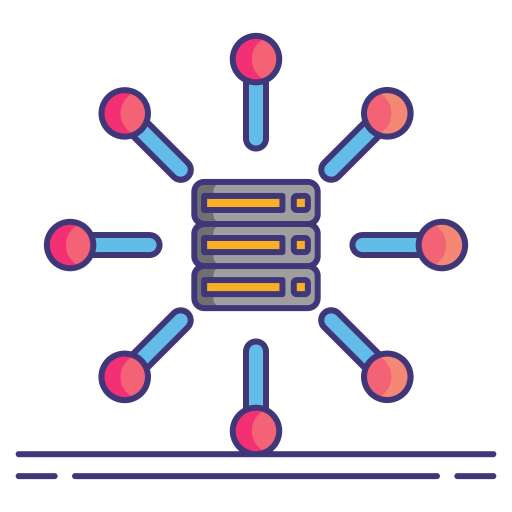 Data virtualization Ikona