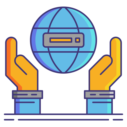 Global network icon