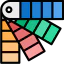 Color palette icon 64x64
