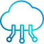 Cloud network icon 64x64