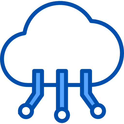 Cloud network icon