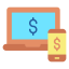 Online payment icon 64x64