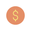 Dollar symbol Ikona 64x64