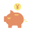 Piggy bank icon 64x64