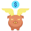 Piggy bank icon 64x64