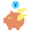 Piggy bank icon 64x64