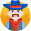 Cowboy icon 64x64